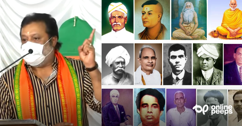 “നവോത്ഥാനം…മഹാരാജാക്കന്മാർ ചെയ്തുകൊടുത്ത കാര്യങ്ങളാണ്… കുറച്ച് ആൾക്കാർ കൊടിയും പിടിച്ചു പോയി..” വിവാദ പരാമർശവുമായി വീണ്ടും സുരേഷ് ഗോപി