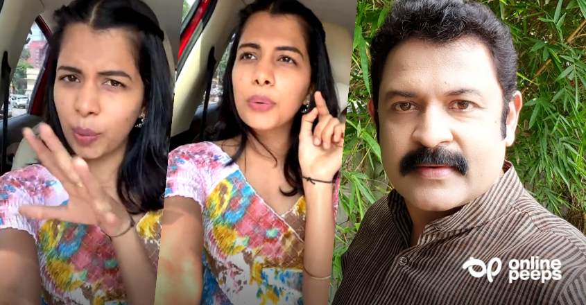 സ്വന്തം അച്ഛൻ പൊളിറ്റിക്കൽ ഇറങ്ങുമ്പോൾ  കണ്ടവന്റെ തന്തയെ പോയി സപ്പോർട്ട് ചെയ്യണോ…?? ലൈവിൽ പൊട്ടിത്തെറിച്ച് നടൻ കൃഷ്ണകുമാറിന്റെ മകൾ