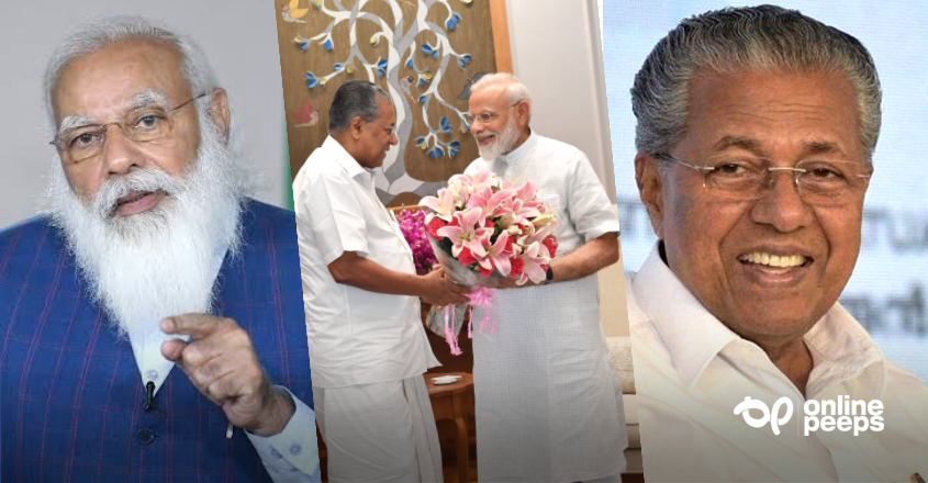 ‘ഇനിയും ഒന്നിച്ച് പ്രവർത്തിക്കും’; പിണറായി വിജയനെ അഭിനന്ദിച്ച് പ്രധാനമന്ത്രി