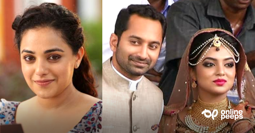 ‘ഫഹദ് ഫാസിൽ നസ്രിയയെ കല്ല്യാണം കഴിക്കാൻ കാരണം ഞാനാണ്’, നിത്യ മേനോന്റെ രസകരമായ വെളിപ്പെടുത്തൽ