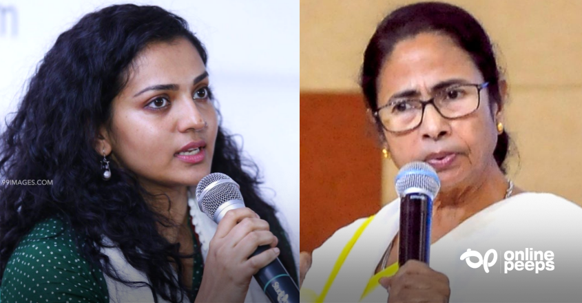 “ബംഗാളിൽ എന്താണ് നടക്കുന്നത്” മമതയ്ക്കും തൃണമൂൽ കോൺഗ്രസിനുമെതിരെ ആഞ്ഞടിച്ച് നടി പാർവതി