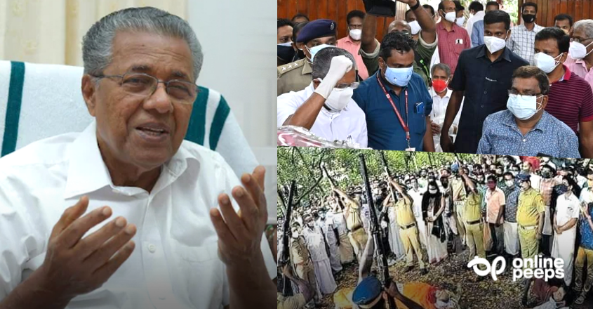 എന്തുകൊണ്ട് കോവിഡ് പ്രോട്ടോകോൾ പാലിച്ചില്ല…?? മുഖ്യമന്ത്രിയുടെ മറുപടി ഇങ്ങനെ