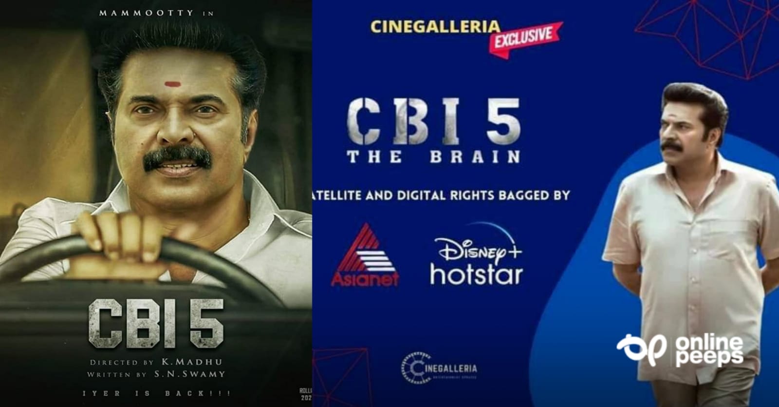 CBI 5 ‘ദ ബ്രെയിൻ’: റെക്കോർഡ് സാറ്റലൈറ്റ് തുകയ്ക്ക് സ്വന്തമാക്കി ഡിസ്‌നി + ഹോട്സ്റ്റാറും ചാനൽ പാർട്ണർ ആയി ഏഷ്യാനെറ്റും