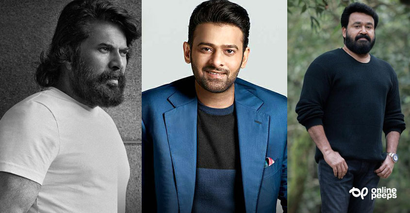 ‘മമ്മൂട്ടിയേയും മോഹന്‍ലാലിനേയും പോലെയാകാന്‍ ഒരുപാട് അധ്വാനം വേണം.. പറ്റുമോ എന്നറിയില്ല’ : പ്രഭാസ് തുറന്നുപറയുന്നു