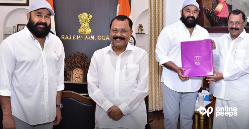 ഗോവ രാജ്ഭവനിൽ ഗവർണർ പി.എസ്. ശ്രീധരന്പിള്ളയുടെ അതിഥിയായി മോഹൻലാൽ! ഗംഭീര വരവേൽപ്പ്