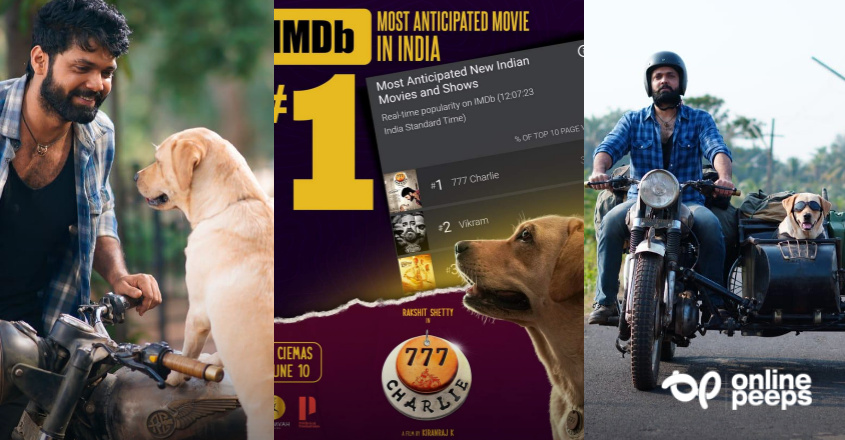 ‘Most Anticipated Movie In india’! ; ബോക്സ്‌ ഓഫീസും ജനഹൃദയങ്ങളും ഒരുമിച്ച് കീഴടക്കാൻ രക്ഷിത് ഷെട്ടി ചിത്രം ‘777 ചാര്‍ളി’ വരുന്നു!