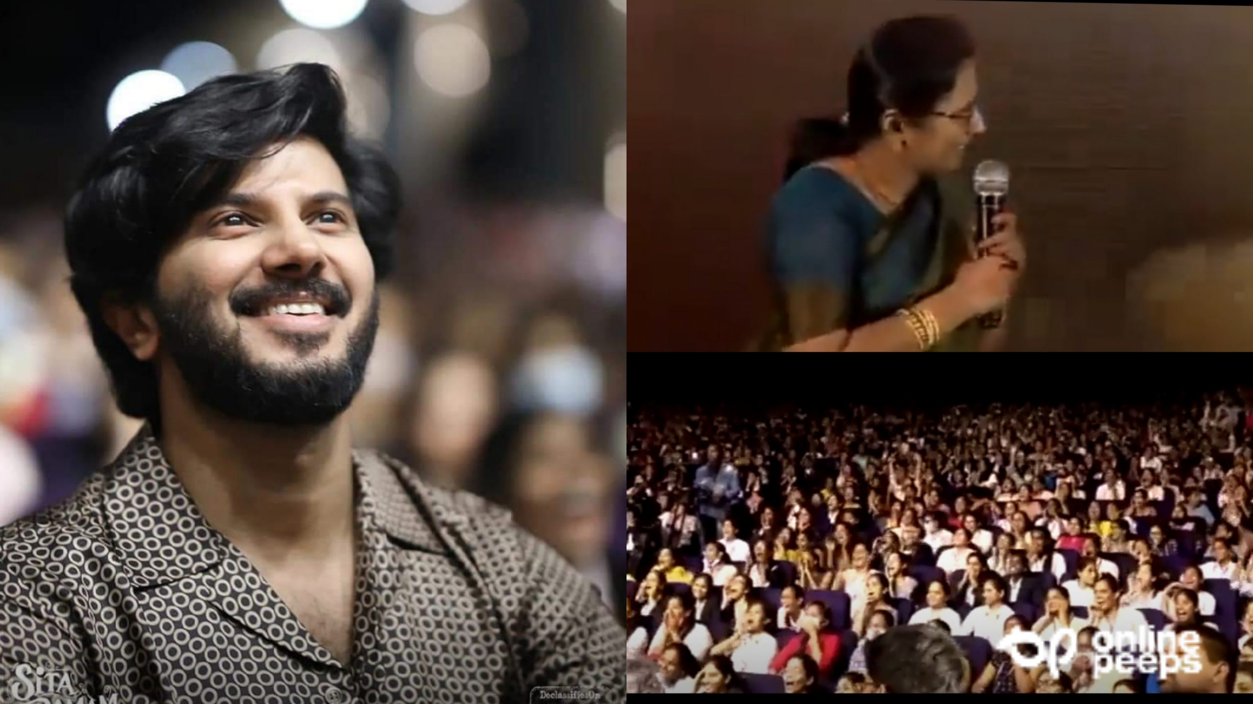 ഹൈദരാബാദില്‍ കോളേജ് ഹീറോ ആയി ദുൽഖർ! അധ്യാപികയുടെ വാക്കുകൾ കേട്ട് കയ്യടിച്ച് വിദ്യാർത്ഥികൾ