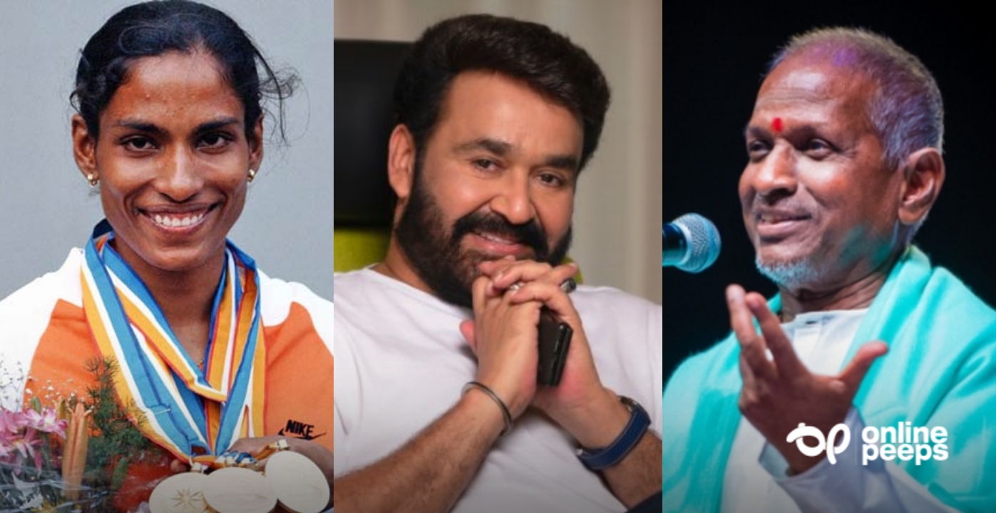 രാജ്യസഭാ നോമിനേഷൻ: പി.ടി ഉഷയ്ക്കും ഇളയരാജയ്ക്കും ആശംസകളുമായി മോഹൻലാൽ