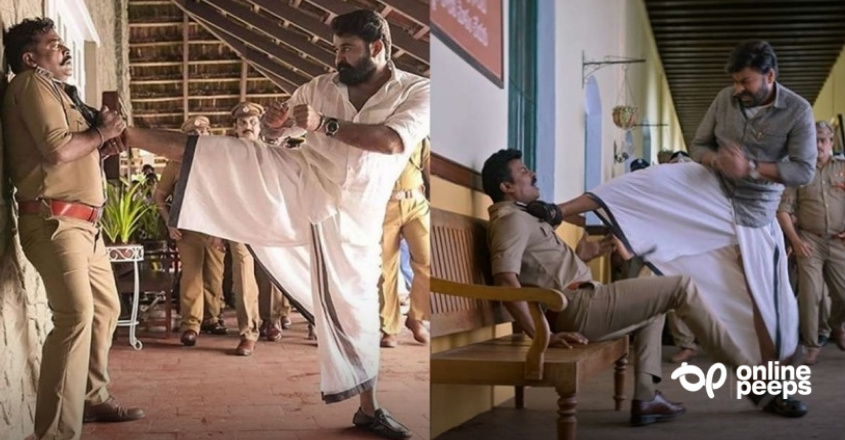അഞ്ചടി പൊക്കത്തില്‍ കാല്‍ ചവിട്ടി മോഹന്‍ലാല്‍; ബെഞ്ചില്‍ ചവിട്ടി ചിരഞ്ജീവി;ലൂസിഫറിന്റെ തെലുങ്ക് റീമേക്കിന് ട്രോളുകളുടെ പെരുമഴ!