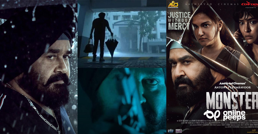 റിലീസായി മണിക്കൂറുകള്‍ കൊണ്ട് ഒരു മില്യണ്‍ കാഴ്ചക്കാരുമായി മോഹന്‍ലാല്‍ ചിത്രം മോണ്‍സ്റ്റര്‍’ ട്രയ്‌ലര്‍ ; യൂട്യൂബ് ട്രെന്റിങില്‍ ഒന്നാമത്