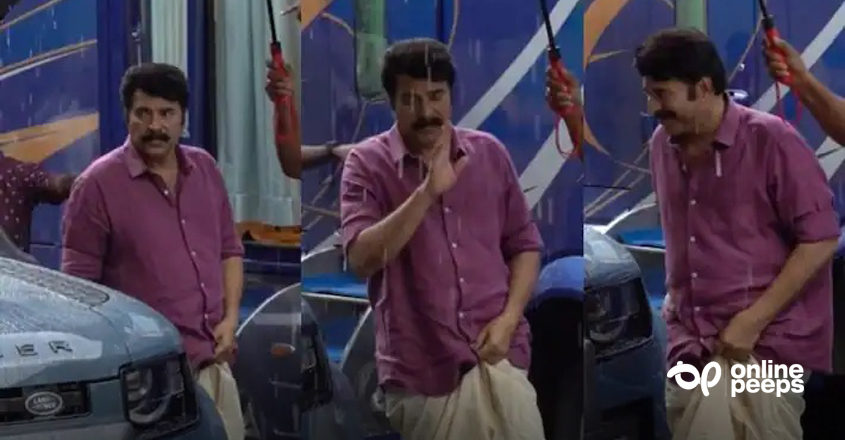 ‘ബിഗ് ബി’ തീം സോംഗില്‍ കാരവാനില്‍ നിന്നിറങ്ങി മമ്മൂട്ടി ; കാതല്‍ ലൊക്കേഷന്‍ വീഡിയോ വൈറല്‍