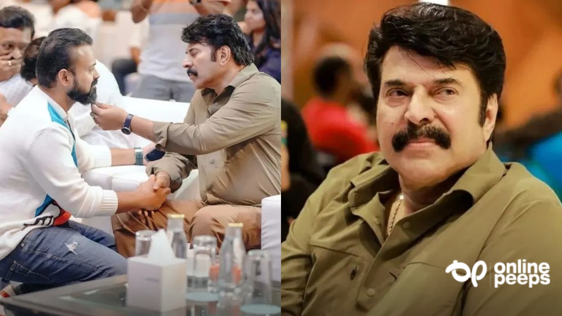 “ചാക്കോ എന്നോട് ഒരുപാട് കാര്യങ്ങൾ ചോദിച്ചിട്ടുണ്ട്. അത് ഇവിടെ പറയാൻ കൊള്ളൂല”- മമ്മൂട്ടി