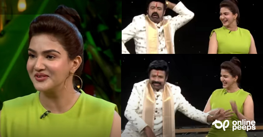 ഞാൻ പ്രതീക്ഷിച്ച പോലെ ഒരാളല്ല താങ്കൾ, ഹണി റോസിനൊപ്പം വേദിയിൽ ചുവടുവച്ച് ബാലയ്യ