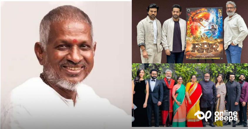 കീരവാണിക്കും ആർ ആർ ആറിനും അഭിനന്ദനങ്ങൾ, ഗോൾഡൻ ഗ്ലോബ് നേടിയ ചരിത്ര നിമിഷത്തിൽ ഇളയരാജ
