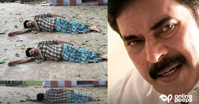 എന്തൊരു സിമ്പിളാണ് ഈ മനുഷ്യൻ.. ; തറയിൽ കിടന്നുറങ്ങുന്ന മമ്മൂട്ടി ; ചിത്രങ്ങൾ വൈറൽ