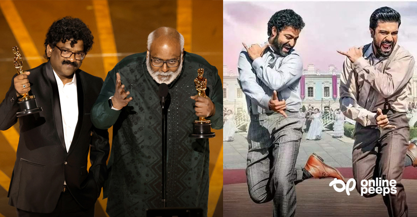 ഓസ്‌കാര്‍ മുത്തമിട്ട് ‘ആര്‍ആര്‍ആറിലെ ‘നാട്ടു നാട്ടു’ ; ഇന്ത്യന്‍ സംഗീതത്തിന് അഭിമാനം
