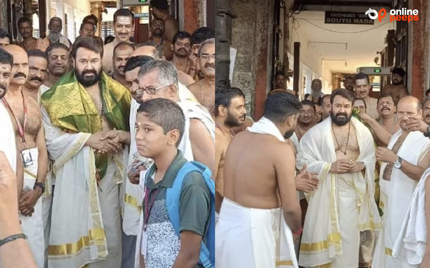 ശ്രീ പത്മനാഭ സ്വാമി ക്ഷേത്രത്തില്‍ ദര്‍ശനം നടത്തി സൂപ്പര്‍താരം മോഹന്‍ലാല്‍