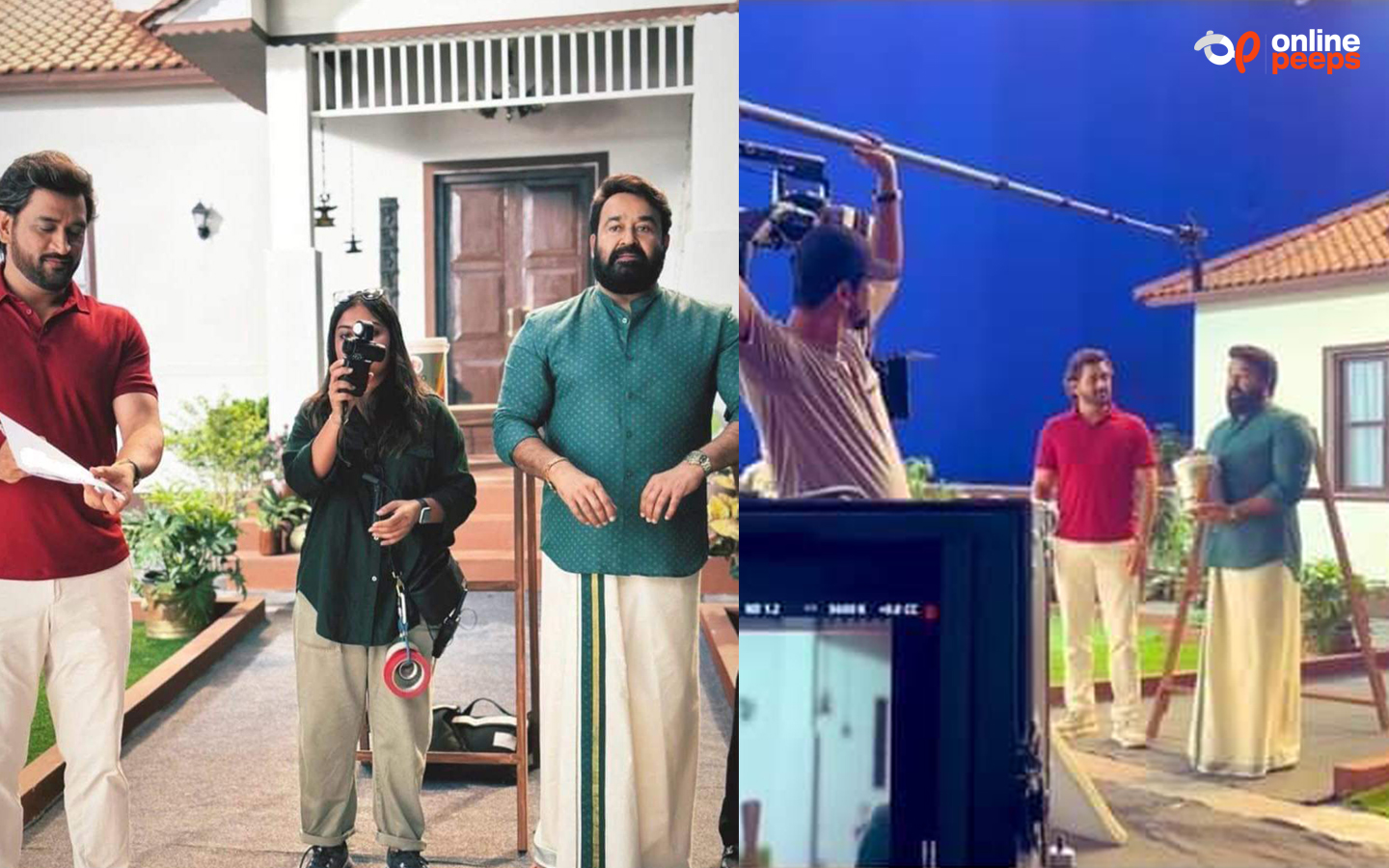 മോഹൻലാലും ധോണിയും ഒറ്റ ഫ്രയിമിൽ ….! സിനിമ വരുമോ എന്ന് ആരാധകർ