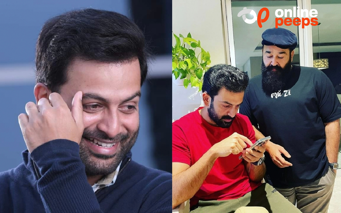 പൃഥ്വിരാജിന്റെ പിറന്നാളിന് ഫ്ലൈയിംഗ് കിസുമായി മോഹൻലാല്‍,