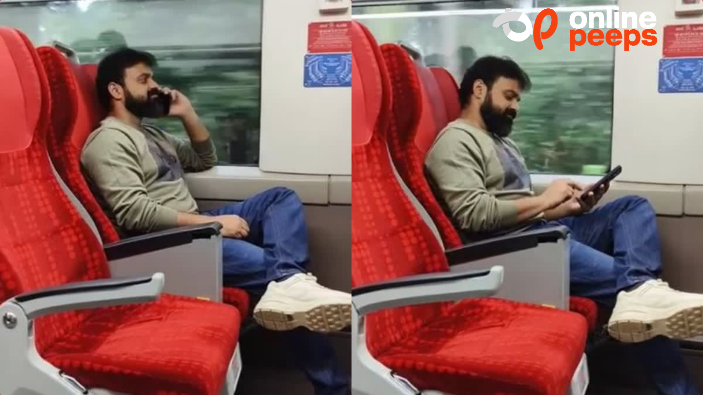 ‘എത്രയും പെട്ടെന്ന് കൊച്ചിയിലെത്തണം’; വന്ദേഭാരതില്‍ യാത്ര ചെയ്ത് ചാക്കോച്ചന്‍ 