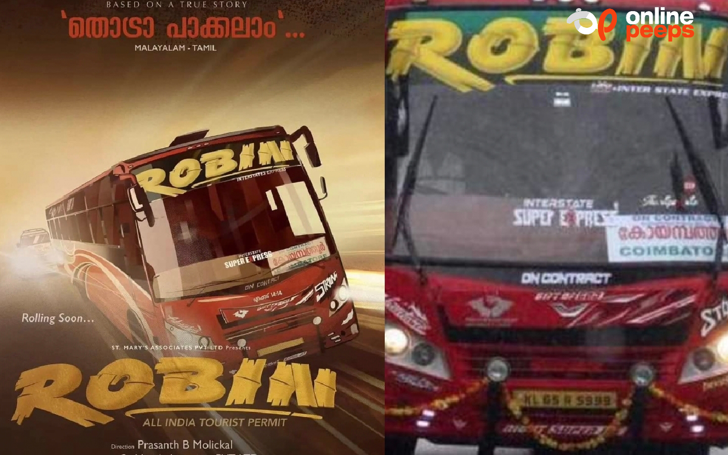 റോബിന്‍ ബസ് ഇനി ബിഗ് സ്‌ക്രീനിലും…! ഔദ്യോഗിക പ്രഖ്യാപനം നടന്നു 