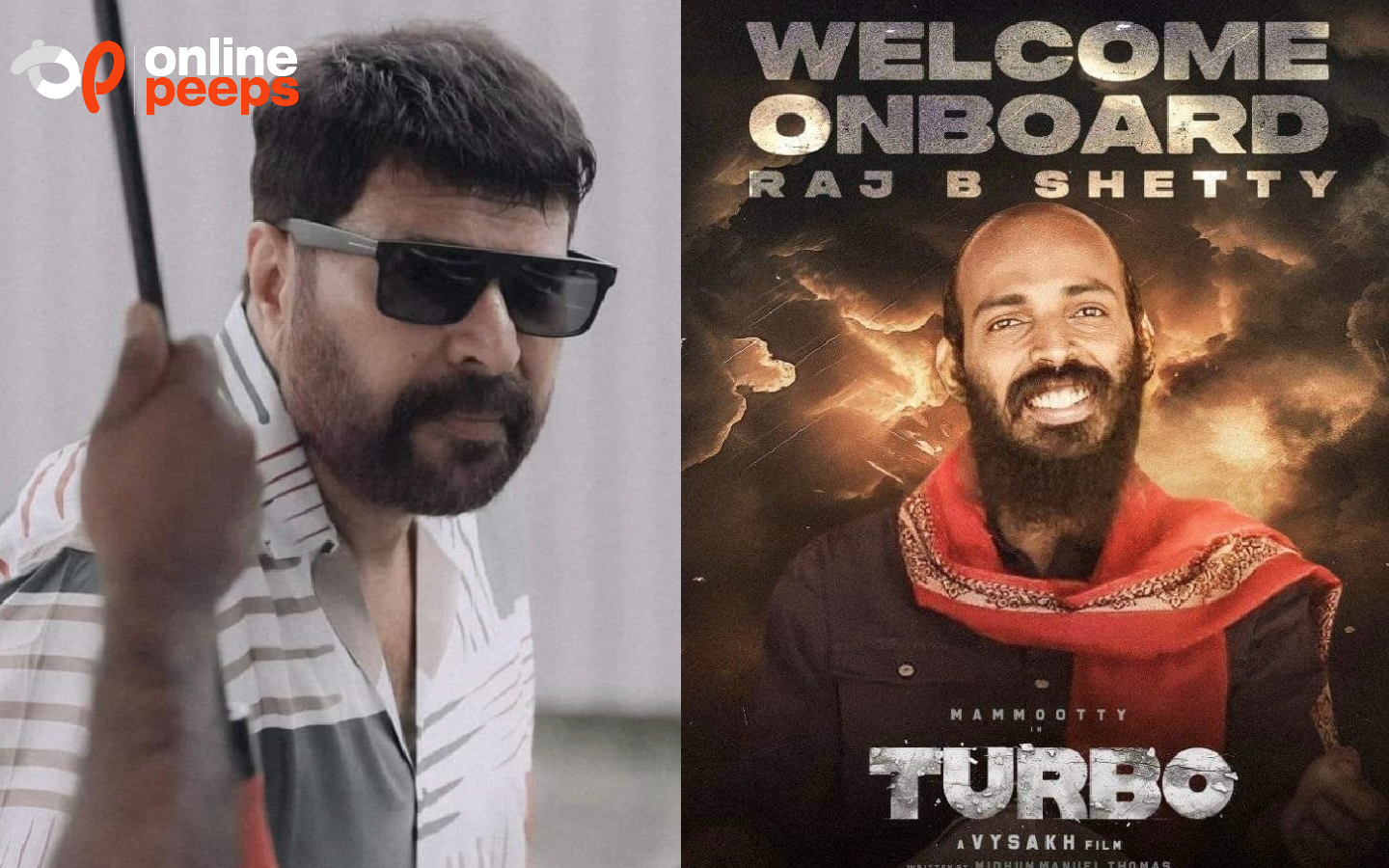 ഇനി തീ പാറും…. !!! മമ്മൂട്ടി ചിത്രം ടർബോയിൽ രാജ് ബി ഷെട്ടിയും