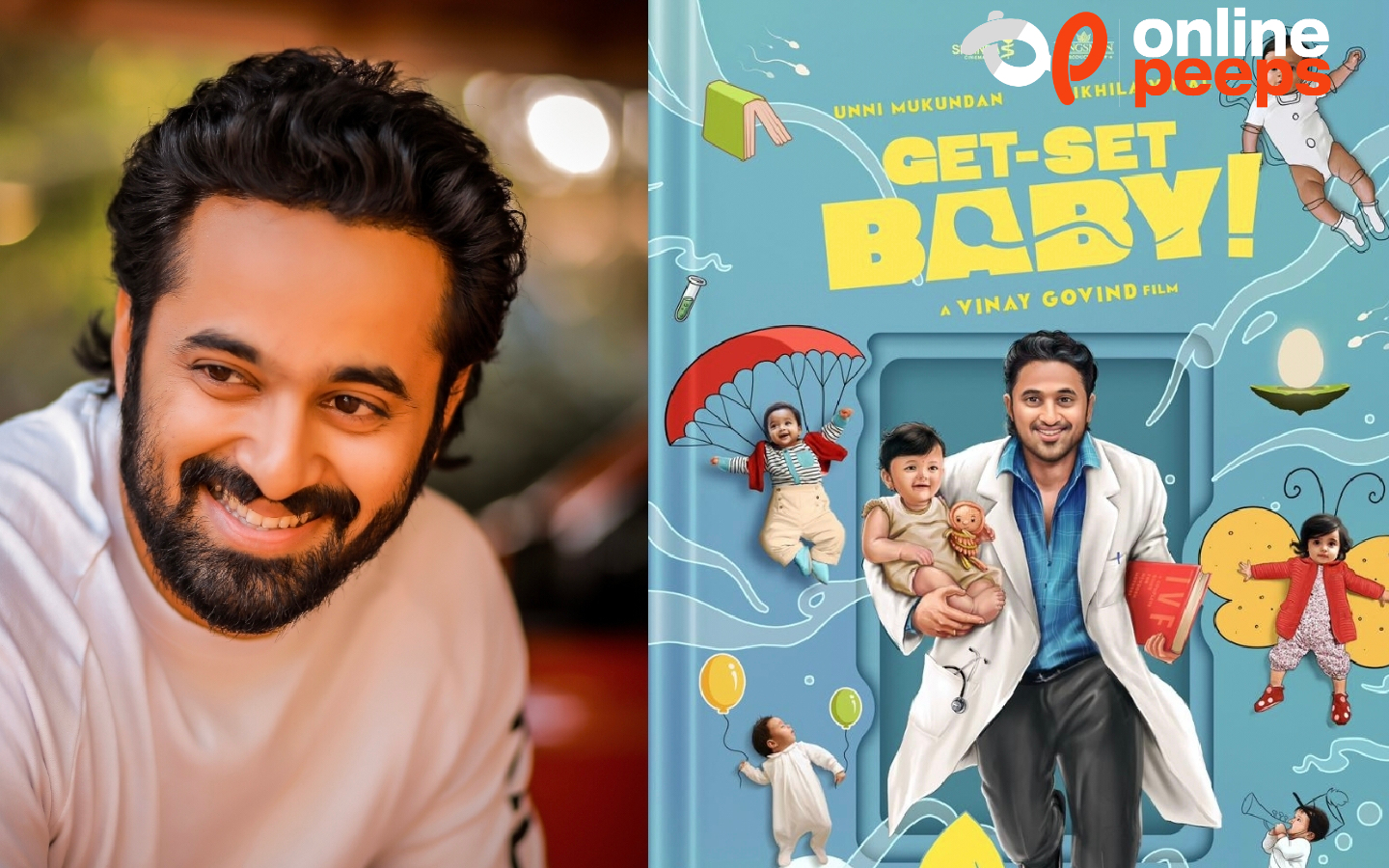 ഉണ്ണി മുകുന്ദൻ ഗൈനക് ഡോക്ടറാവുന്നു; ‘ഗെറ്റ് സെറ്റ് ബേബി’ ഒഫീഷ്യൽ ഫസ്റ്റ് ലുക്ക്..!!