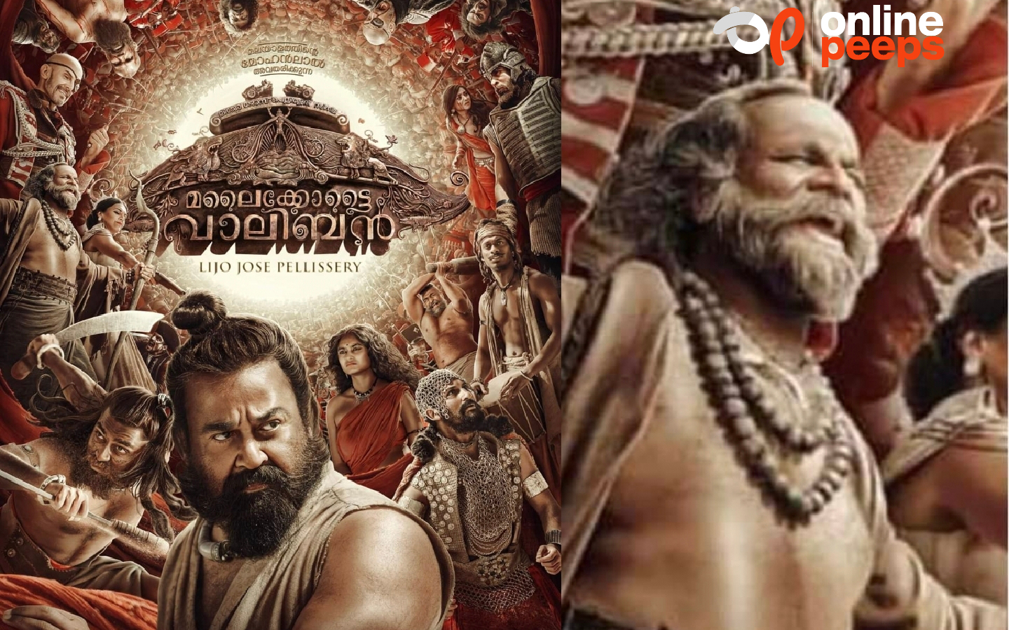 അമ്പും വില്ലുമേന്തി  വാലിബന്റെ പടയാളികൾ…..!! ആ താരവും വേറിട്ട ഗെറ്റപ്പില്‍