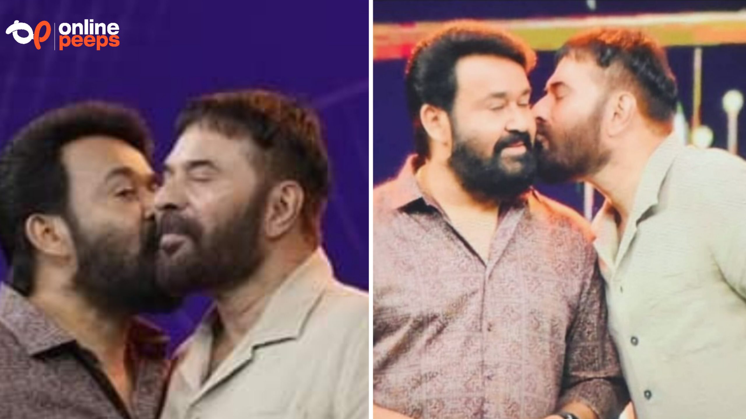 ”ഞാൻ മമ്മൂക്കയ്ക്ക് മുത്തം കൊടുക്കണോ? എന്റെ സൗഹൃദവും ഭാഗ്യവുമാണ് ഈ നിമിഷം”: മോഹൻലാൽ