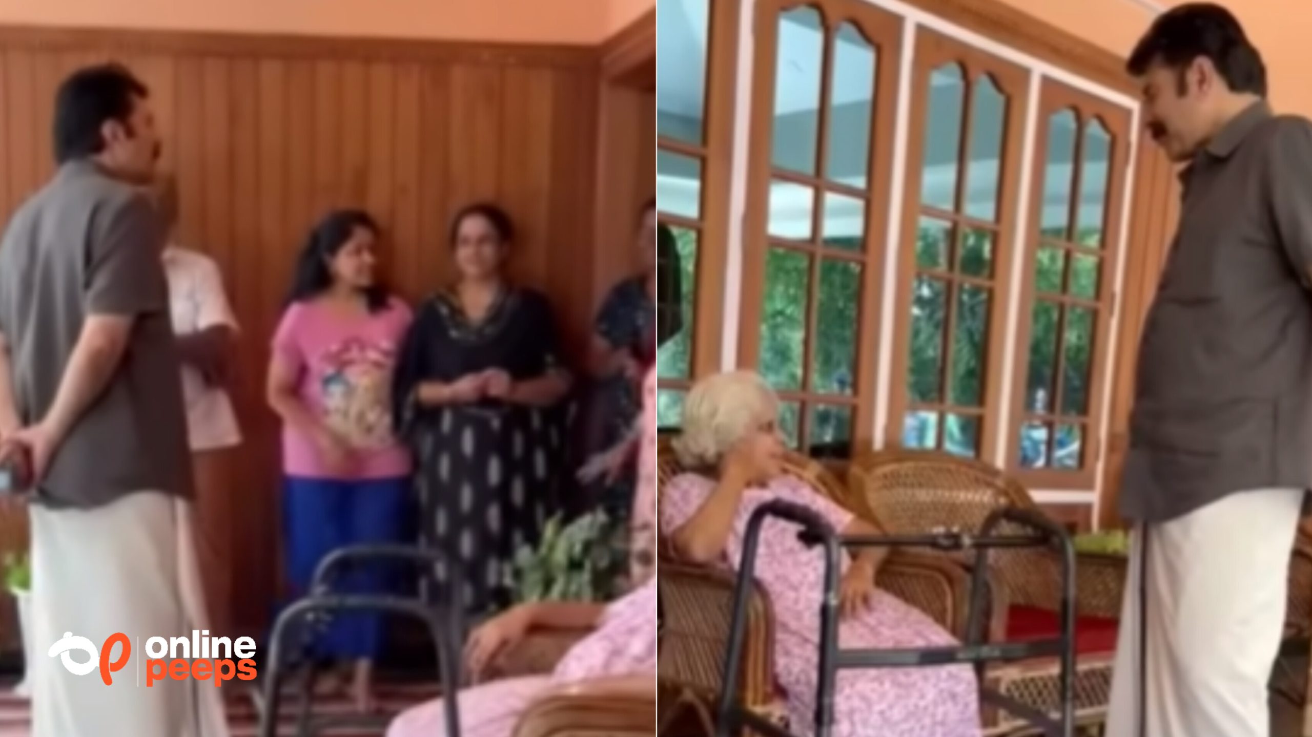 ഷൂട്ടിങ്ങിനിടെ വിശ്രമിക്കാൻ അടുത്ത വീട്ടിൽ കയറി മമ്മൂട്ടി; വീഡിയോ വൈറൽ