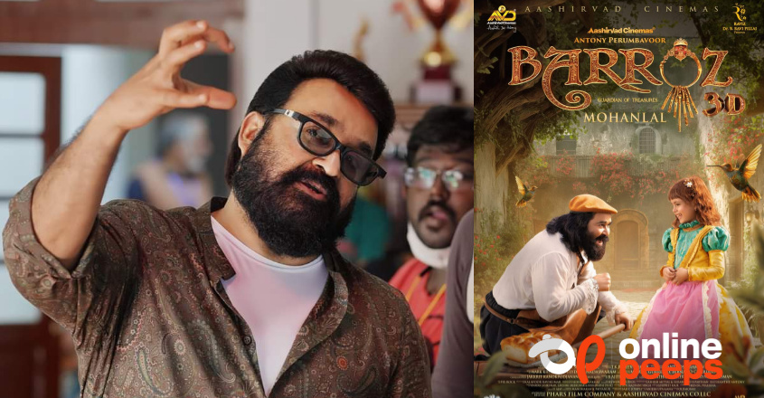 മോഹൻലാൽ ഒരുക്കിവെച്ച ദൃശ്യവിസ്മയം ഒരു സംഭവം തന്നെ  ; ബറോസിന്റെ വീഡിയോ പുറത്ത്