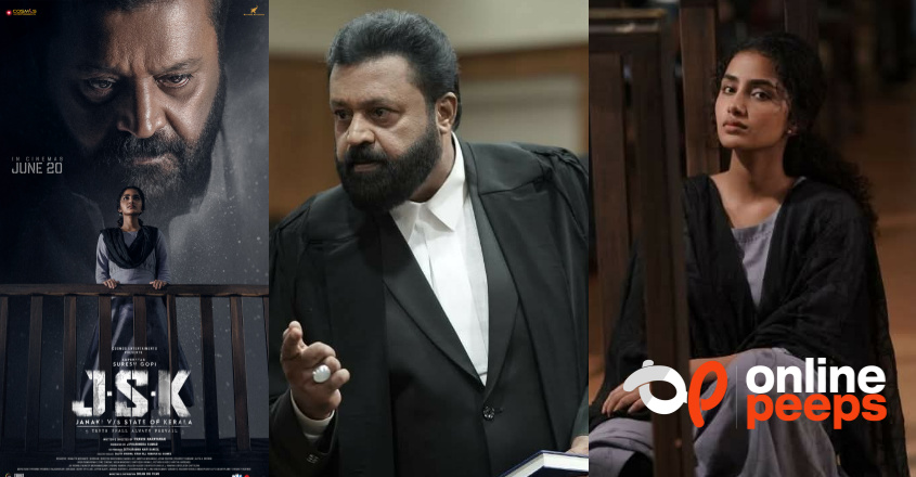 വീണ്ടും വക്കീൽ കുപ്പായം അണിഞ്ഞ് സുരേഷ് ഗോപി; ‘ജെ എസ് കെ’ ജൂൺ 20 ന് തിയേറ്ററുകളിലേക്ക്