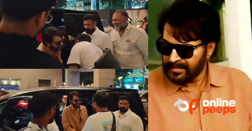 മമ്മൂട്ടിയുടെ കാൽ തൊട്ട് വണങ്ങി അനുരാഗ് കശ്യപ്